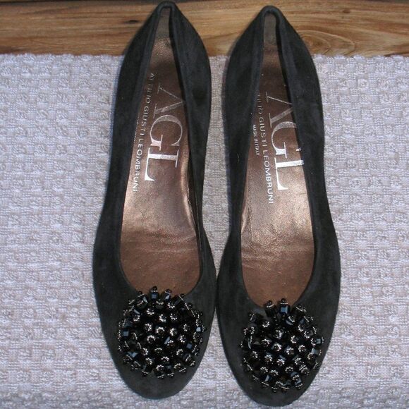 AGL Black Suede Shoes - Picture 3 of 11